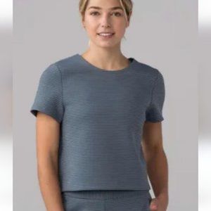 Lululemon Shaped Short Sleeve Sterling